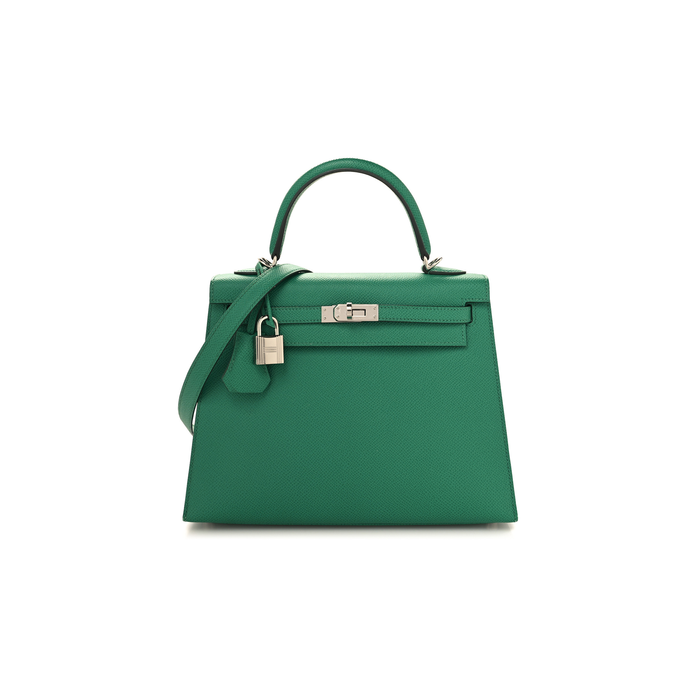 HERMÈS EPSOM KELLY 28 VE RT JADE (28*22*10cm) 